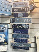Family Football Celebration Wooden Sign